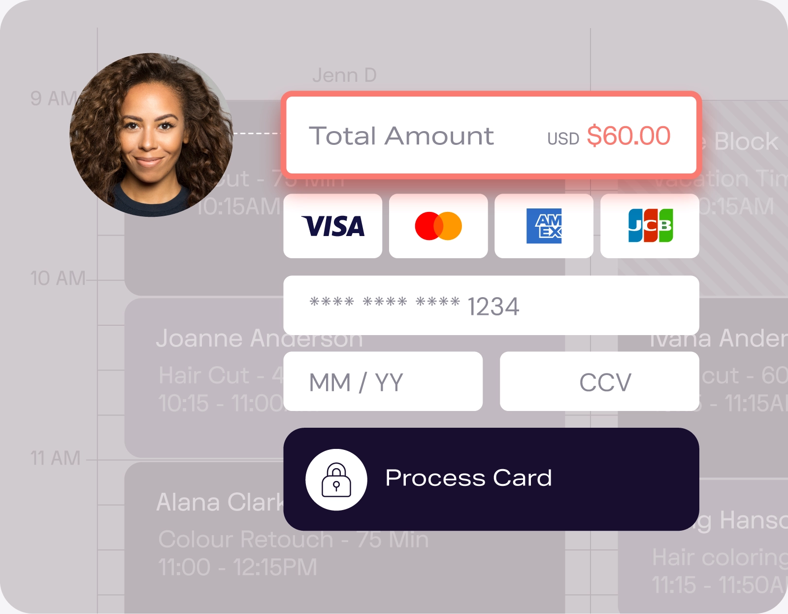 Flexible hair salon software that protects your income