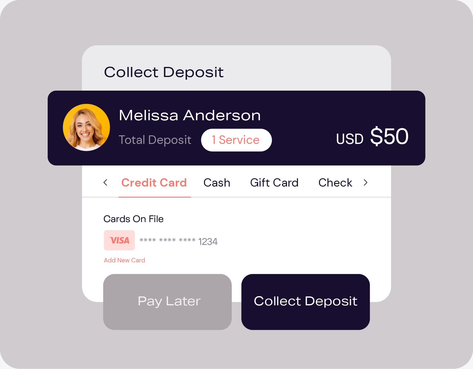 Streamline payments with credit card processing