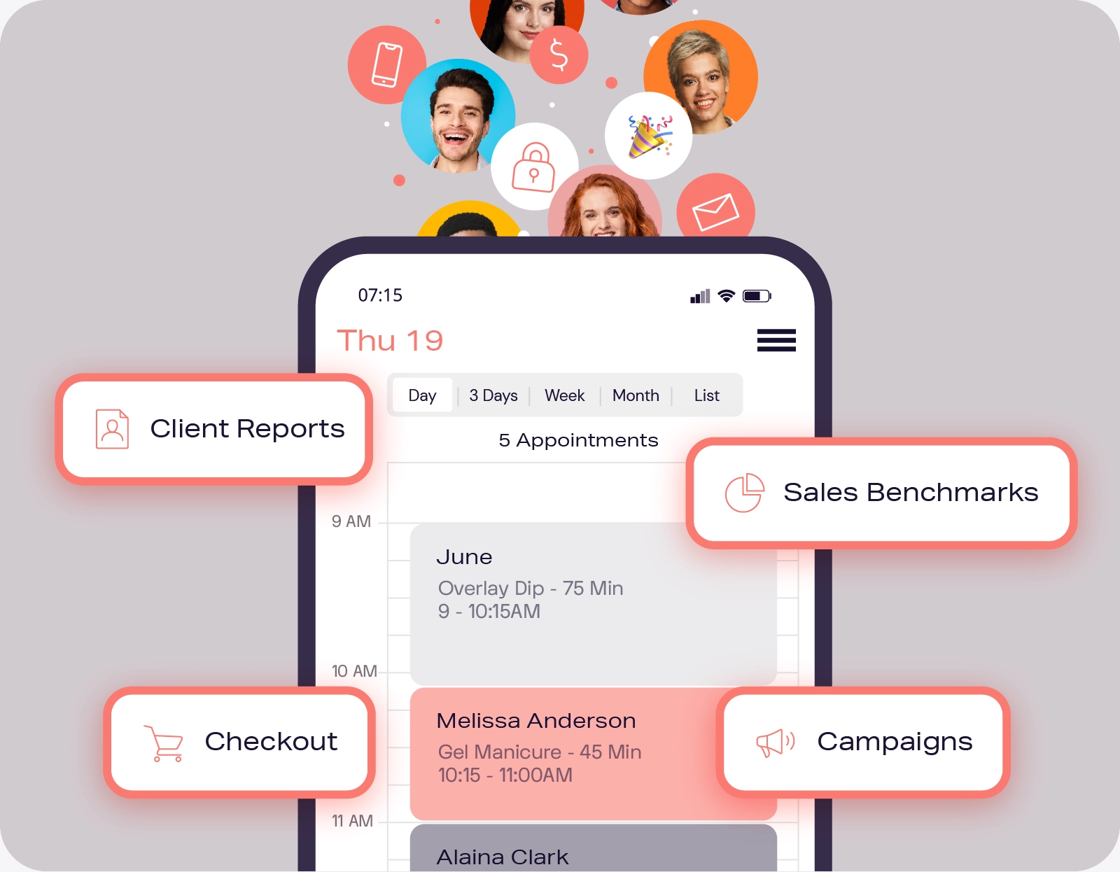 Handle staff with ease with seamless salon management software