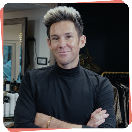 Tony Barnes, Owner of Jayden Grey Salon